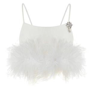 MAXRIENY精致复古感羊毛吊带罩衫上衣