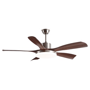 中古风扇灯2025新款吊扇灯复古家用客厅卧室餐厅变频一体中山灯具