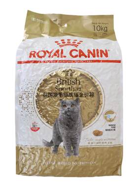 皇家bs34猫粮成猫10kg增强折耳猫