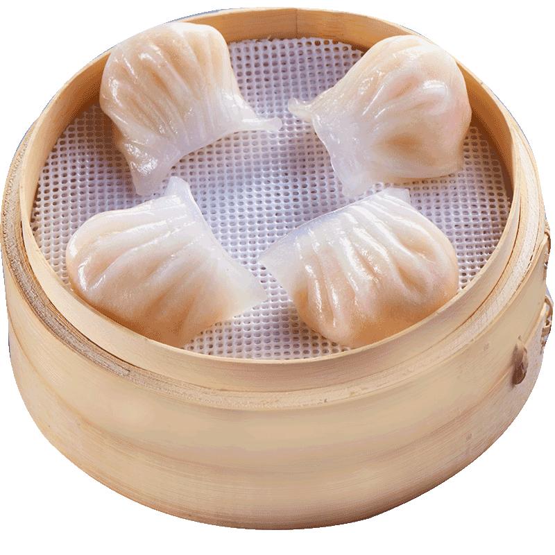万正食品广式虾饺水晶虾饺皇广东烧卖皇咸蛋黄烧麦蒸饺早茶批发