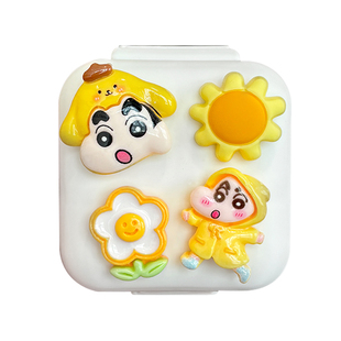 便携式多用收纳药盒分格盒双重密封盒药品盒外出出差户外家用药盒