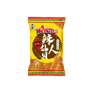 旺旺辣人仙贝墨西哥辣味膨化零食独立包装办公室解馋零食82g*2包