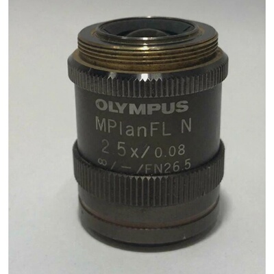 OLYMPUS MPlanFL N 2.5X0.08 Long Working Distance Microscope