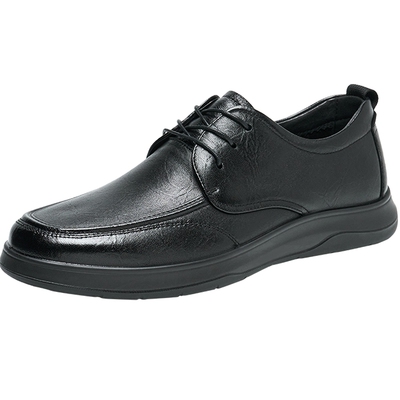 天美意鞋子男鞋2025春新款商场同款商务休闲男休闲皮鞋3TK02AM5