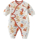 汉宫优品秋冬季宝宝连体衣新年衣服