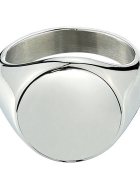 BZV金属乐队钛钢极简防掉色戒指