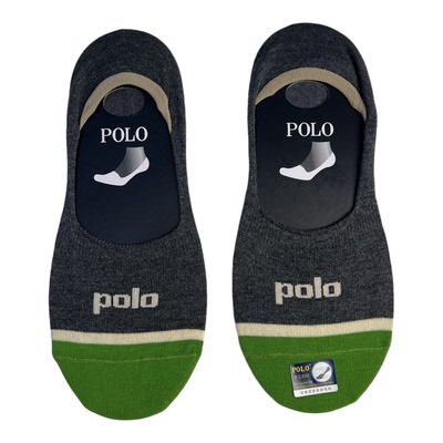 夏季POLO字母纯棉硅胶隐形男袜套