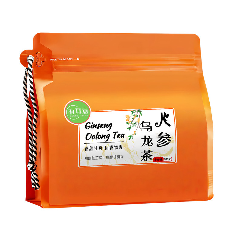 人参乌龙茶甘甜兰贵人袋装可冷泡