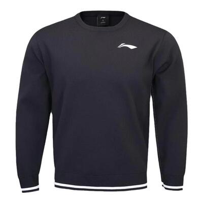 李宁2025新款长袖针织衫羽毛球服