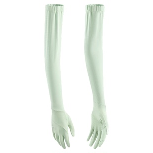 蕉下长款宽松手套女夏季冰丝透气开车骑行凉感防紫外线防晒袖套