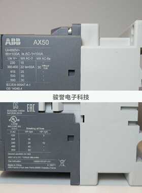 议价ABB接触器AX370-30-11-88*230-240V50Hz;10139956 全新全新原