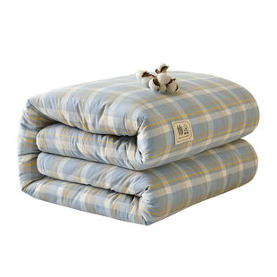 可拆洗新疆棉花被子冬被棉被全棉保暖棉花被芯学生宿舍春秋被棉絮