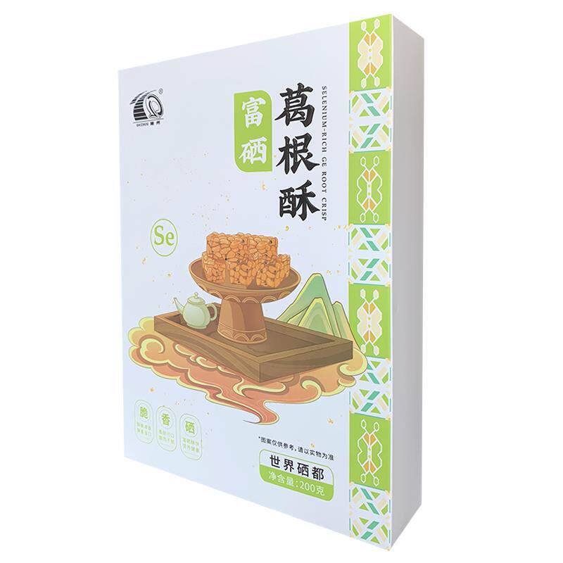 施州富硒葛根酥花生山药酥粉湖北恩施旅游土家女儿城特产零食小吃