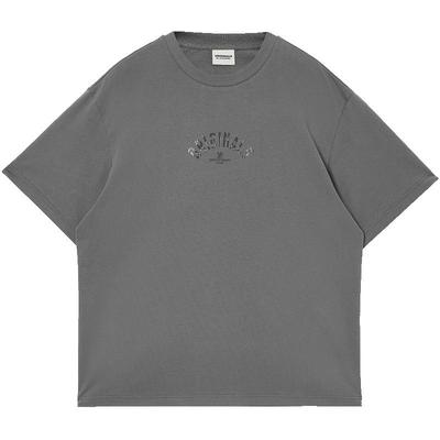 杰克琼斯男装2025年秋季新款宽松男士短袖T恤纯棉复古印花打底衫