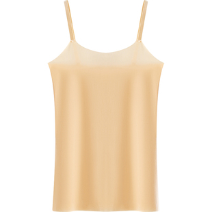 冰丝吊带背心防走光女夏季薄款内搭衬衫内衬无痕防透肉色打底上衣