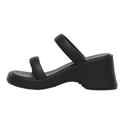 细细条高级感时尚双带凉拖鞋