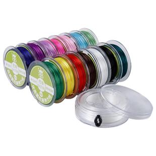 手串绳扁丝弹力线耐磨石榴石弹力绳文玩线绳水晶手链专用串珠线