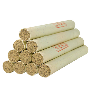 艾再来湖北蕲春三年陈艾灸馆蕲艾条家用手工艾灸条纯艾绒艾草条