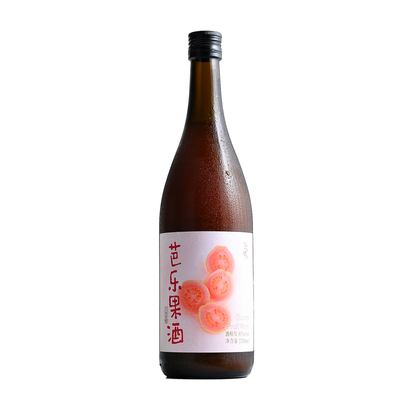真实水果感！果泥！小花样芭乐酒