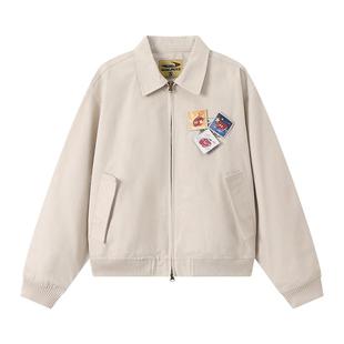 江南先生NewJNXS魔术贴bomber飞行夹克秋季休闲宽松工装外套男女