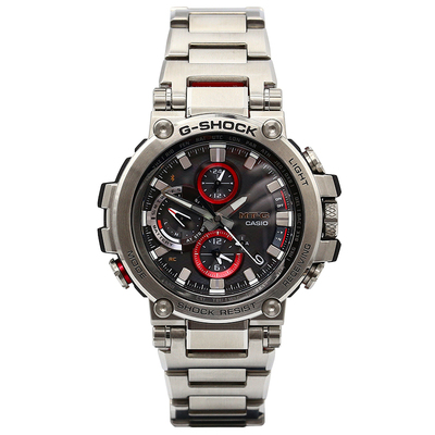 卡西欧男太阳能蓝牙电波手表防水