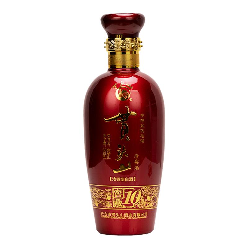 贯头山40度陶缸窖藏10酒500ml*6