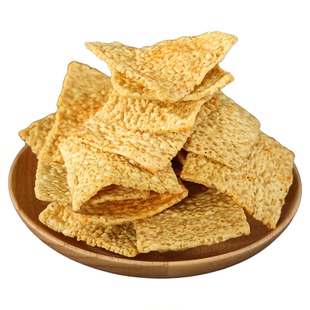 食谷坊苦荞片牛肉味荞麦锅巴薯片休闲健康解馋小零食膨化小吃