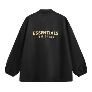 FEAR OF GOD ESSENTIALS全新系列风衣外套FOG美式高街教练夹克男