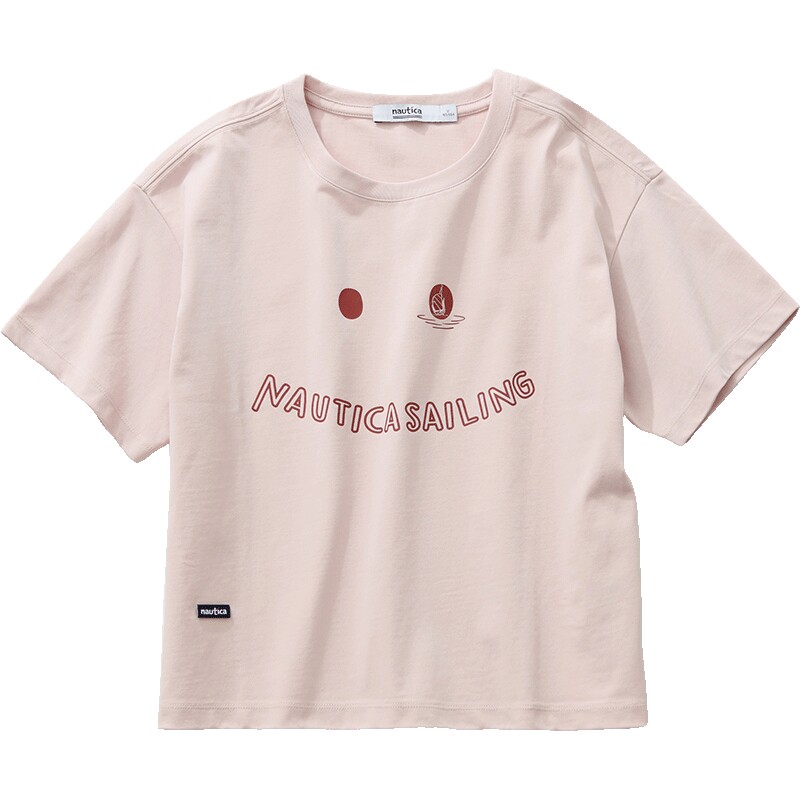 nauticawhitesail圆领短袖T恤