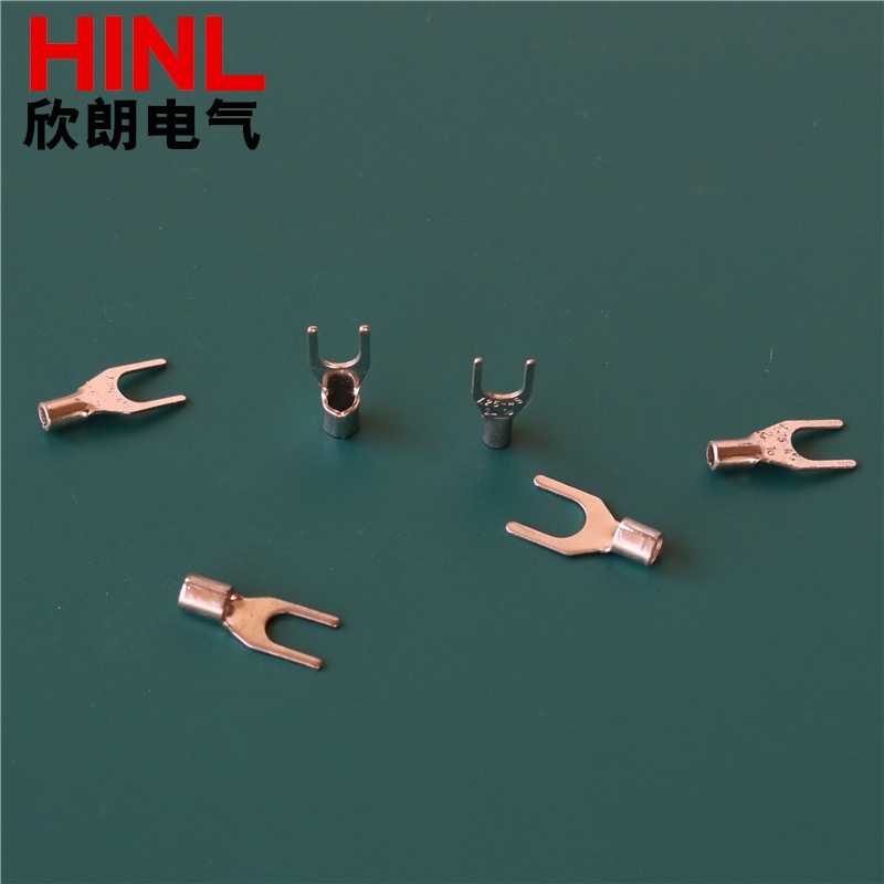 SNB1.25系列现货供应紫铜镀锡叉形接地线及端头冷裸压端子接线端