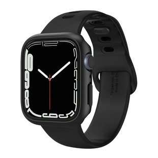 Spigen 适用于苹果apple watch9保护壳iwatch8保护套45mm贴合41mm硬壳Apple7代智能手表轻薄防摔运动外壳时尚