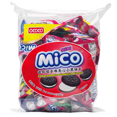 coco小黑饼草莓味网红夹心饼干