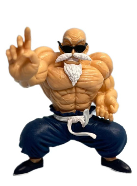 七龙珠手办肌肉龟仙人车载摆件