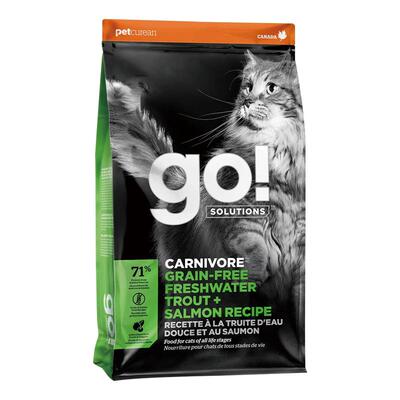 GO猫粮美毛护肤三文鱼室内猫进口成猫护关节8lb(3.63kg)
