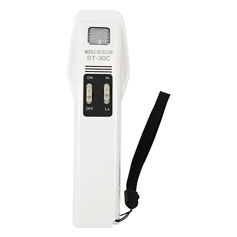 祈盛ST-30C手持式检针机纺织服装断针检针器磁性金属检测探铁仪