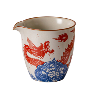 瓷牌茗汝窑公道杯茶漏组合高档家用办公分茶器陶瓷茶叶茶渣过滤器