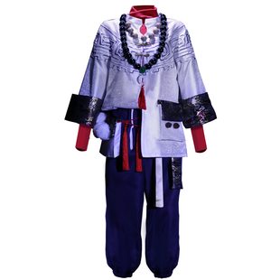 面包家归龙潮cos服拂云国潮新中式cosplay假发大全套刺绣舞狮服