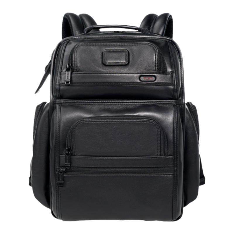 【礼物】TUMI/途明GEN 4.3男士皮质日常通勤男士双肩背包