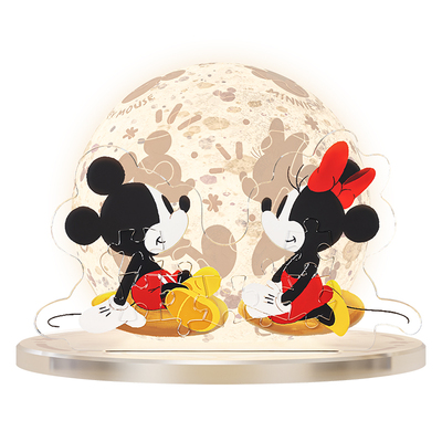 3djp卡通立体灯光拼图61片