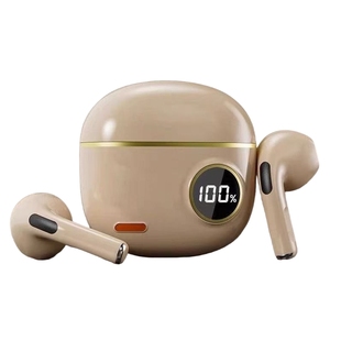 柏林之音半入耳式无线蓝牙耳机2025新款长续航运动跑步降噪高音质