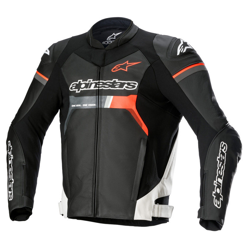 意大利Alpinestars A星皮衣骑行服牛皮夹克带内衬保暖防摔