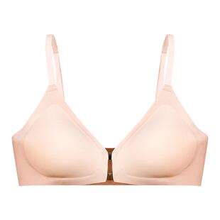 6IXTY8IGHT 68软支撑无痕内衣女无钢圈前扣文胸果冻条收副乳舒适