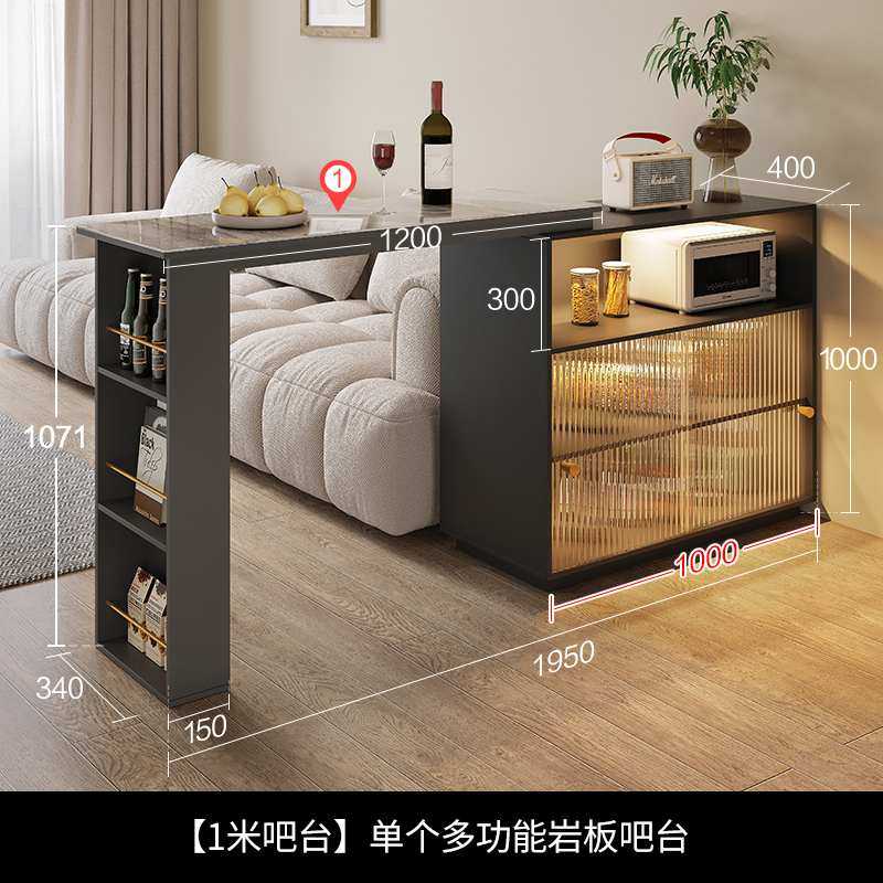 岩餐边转角可一体桌酒柜伸缩柜吧台客厅隔断柜吧台家用板轻现代奢,住宅家具,餐桌椅+餐边柜+酒柜,淘宝优惠券,粉丝福利购,淘宝优惠卷