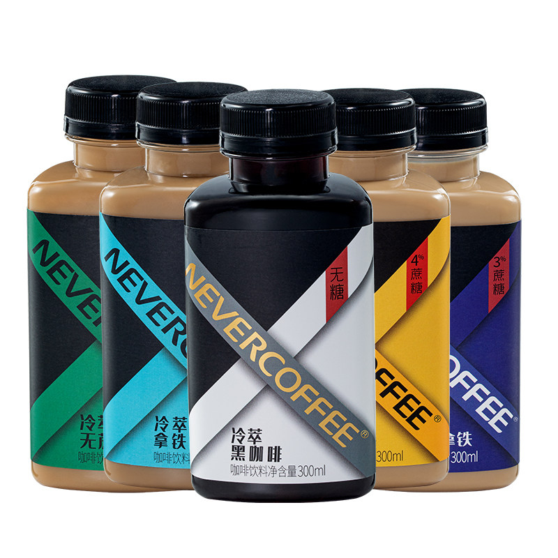 凑单37.93！冷萃低糖拿铁咖啡*6瓶