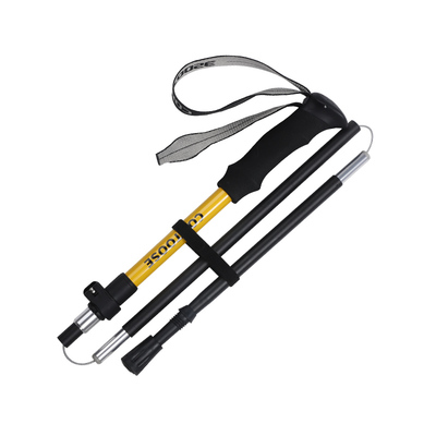 迅猛龙登山杖手杖超轻折叠伸缩拐杖专业户外碳纤维徒步装备爬山棍