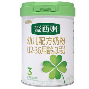 贝因美爱西姆幼儿3段配方牛奶粉800g/罐