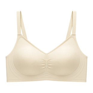 无痕内衣女夏季薄款大胸显小文胸罩2026新款爆款聚拢收副乳防下垂