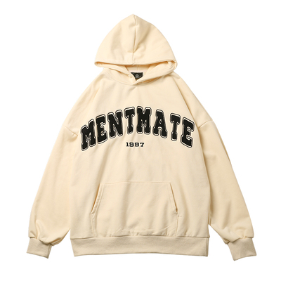 学院原创秋冬连帽运动风卫衣潮