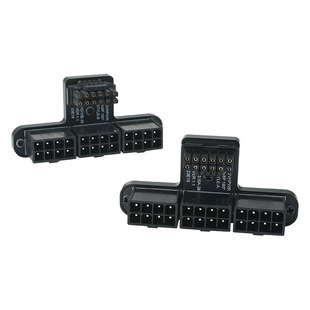 8+8+8p公转16P显卡转接头12P转向口8Pin转12VHPWR供电ATX3.0弯头