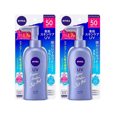 Nivea水感清爽啫喱SPF50+防晒霜